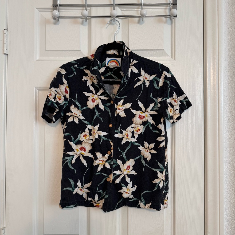 Paradise Found Retro Vintage Aloha / Floral Shirt